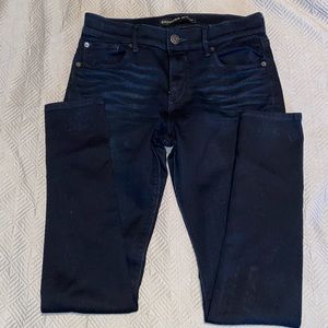 Express dark wash skinny jean